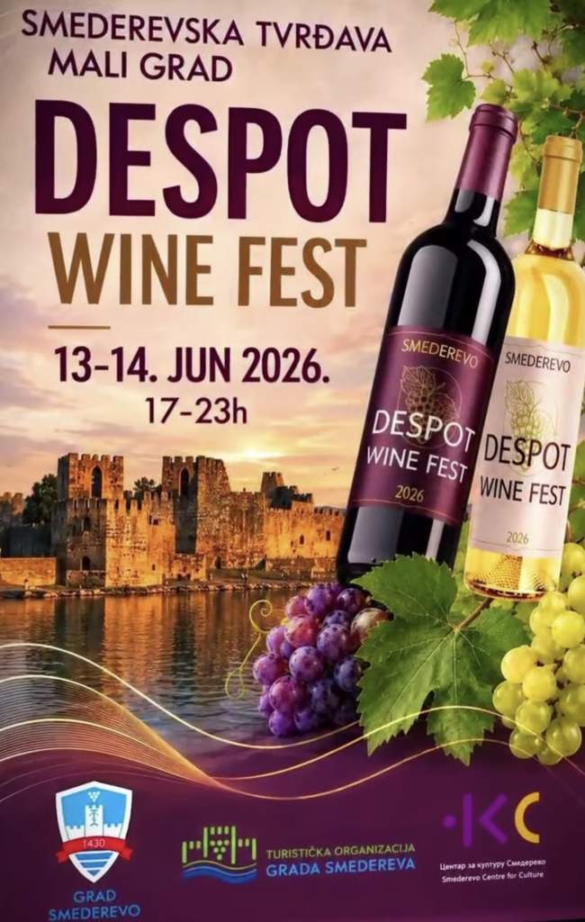 Despot Wine Fest у Смедеревској тврђави