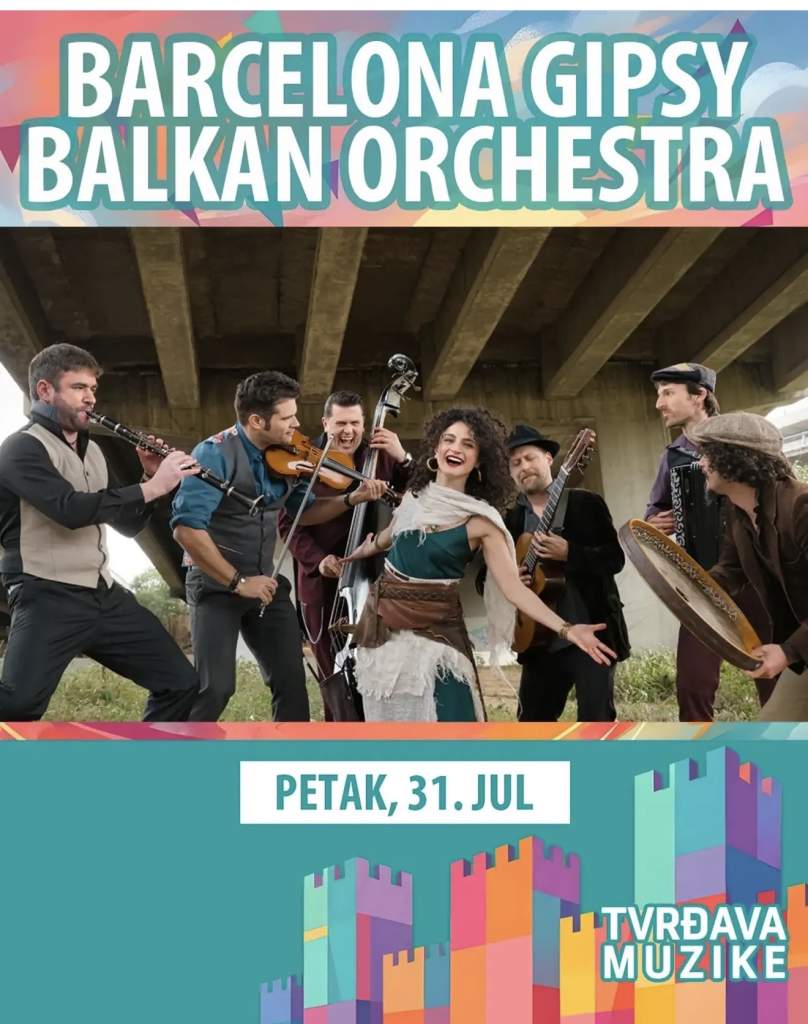 Barcelona Gipsy balKan Orchestra доноси звуке Балкана у Смедеревску тврђаву